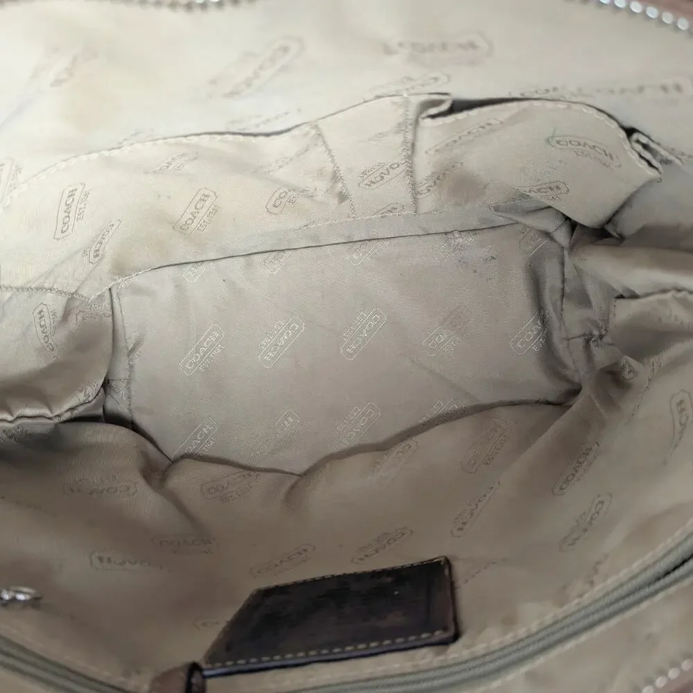 Pre-owned Vintage COACH Mini Tote Shoulder Bag - Picture 6 of 7